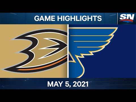 NHL Game Highlights | Ducks vs. Blues - May 5, 2021