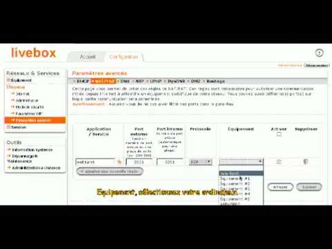 comment installer livebox