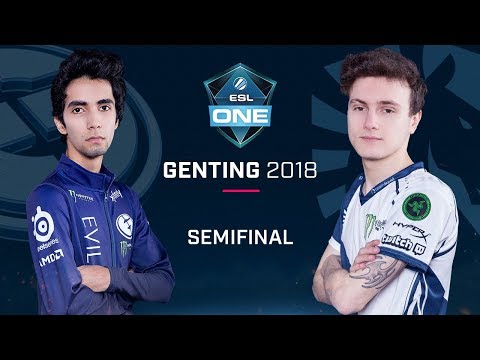 Dota 2 - EG vs. Team Liquid - Game 1 - Semifinal - ESL One Genting 2018