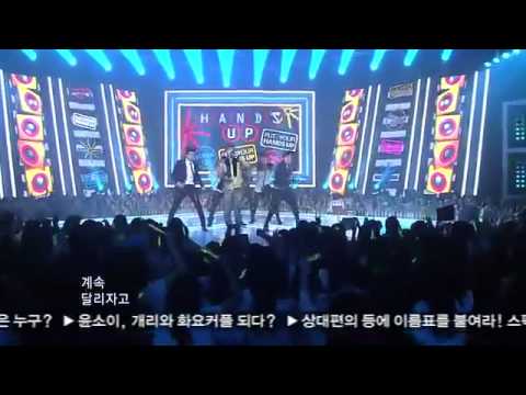 110724 2PM - Hands up Goodbye Stage on Inkigayo ✮5th Week