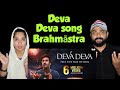 Deva Deva song Reaction Brahmāstra | Amitabh B | Ranbir Kapoor | Alia Bhatt | Pritam | Arijit