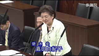 外務省がパリで子の連れ去り指南セミナー開催！？（令和2年3月24日参議院法務委員会）～嘉田由紀子議員の質疑