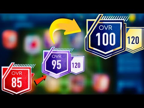 Fastest Way to Upgrade to 100 OVR - how to upgrade to 95 OVR FOR FREE in fifa Mobile 19 Video
