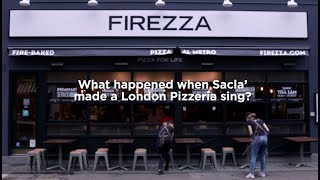 Operizza! Sacla’ stage a surprise opera in a London pizzeria