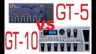 Video thumbnail for Boss GT-10 vs Boss GT-5. The outcome? by Gearfacts