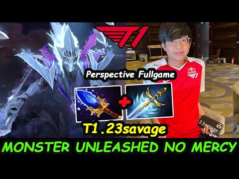 T1 23savage Spectre 12K MMR MONSTER UNLEASHED AGAHNIM SCEPTER IMBA BUILD Dota 2 PERSPECTIVE FULLGAME