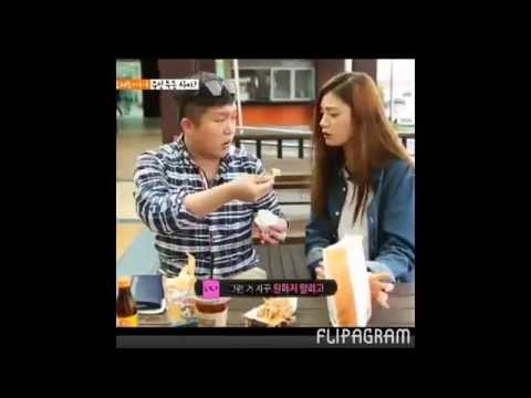 Nana (After School & Orange Caramel) in Roommate Ep 5 140601 (Hello Venus - Do You Want Some Tea)