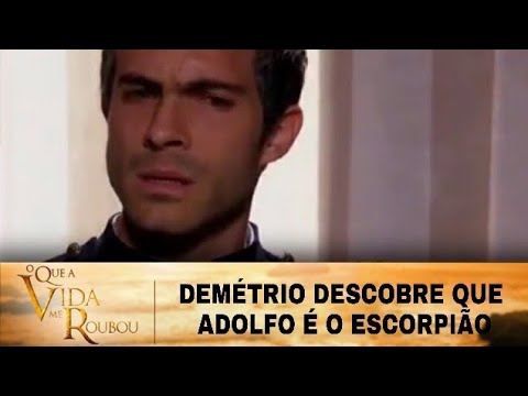 O Que A Vida Me Roubou - Demétrio descobre quem é o escorpião