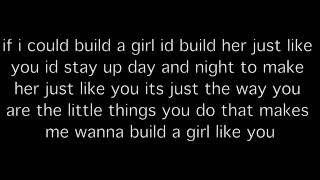 the fooo build a girl lyric video