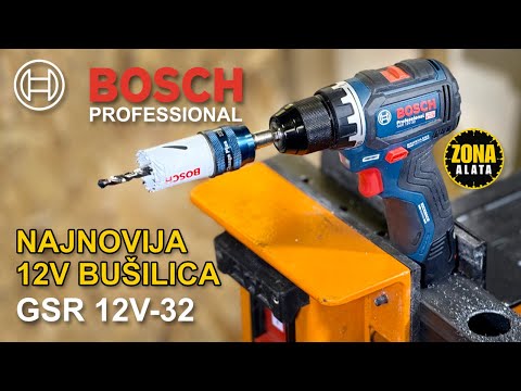 Najnovija 12v Busilica BOSCH GSR 12V-32