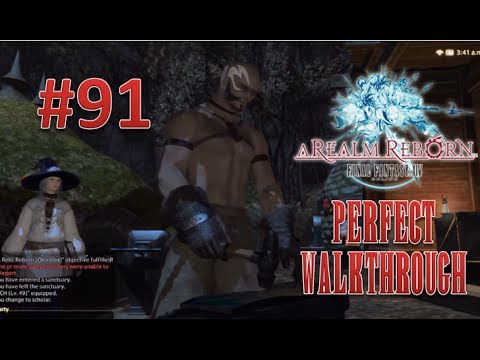 Final Fantasy XIV A Realm Reborn Perfect Walkthrough Part 91 - A Relic Reborn Omnilex