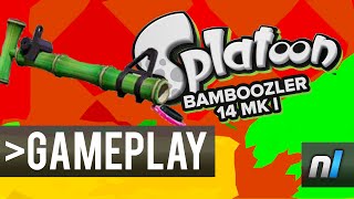 Splatoon: Bamboozler 14 Mk I Gameplay 60fps - NEW WEAPON