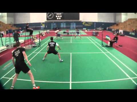 GJTV 2014 // TV Court //  Pistorius / Seidel vs. Ng / Ong 2nd set