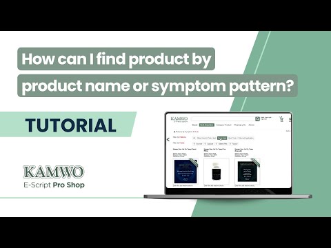 KPO2 How can I find product by product name or symptom pattern