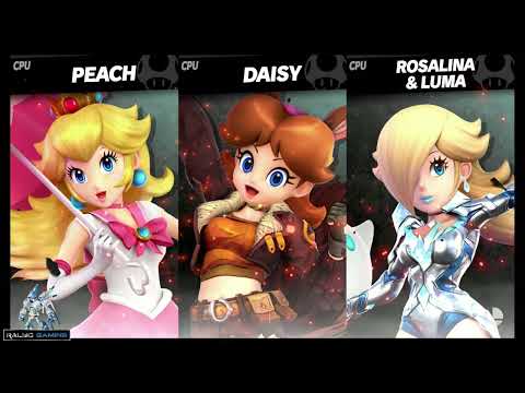 Sailor Scout Peach vs Squirrel Girl Daisy vs Emma Frost Rosalina