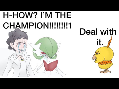 Defeating Champion Diantha With An Underleveled Torchic