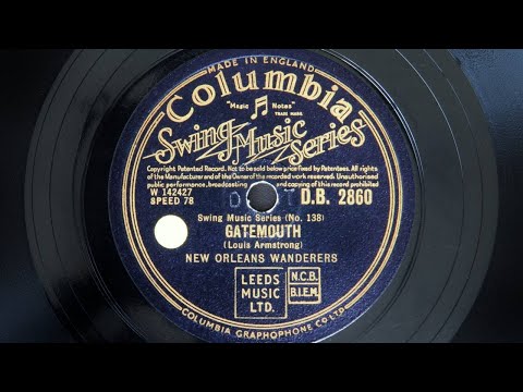 New Orleans Wanderers – Gatemouth (1926)