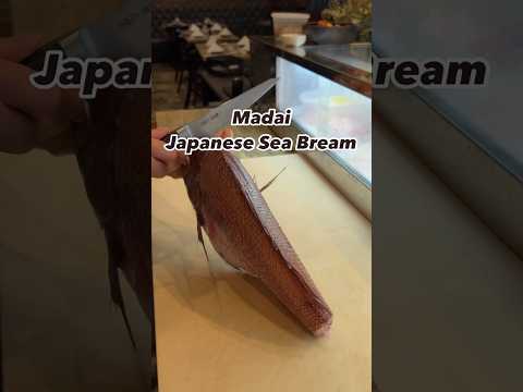 How to fillet a Japanese Sea Bream, also known as Madai. #fillet #japan #madai #seabream #sushi
