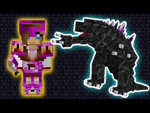 Minecraft: MOBZILLA vs GIRLFRIEND ARMY Challenge Modded WAR!