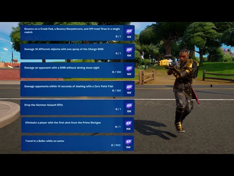 How To EASILY Complete ALL WEEK 10 QUESTS - Fortnite - Chapter 3 - Season 3
