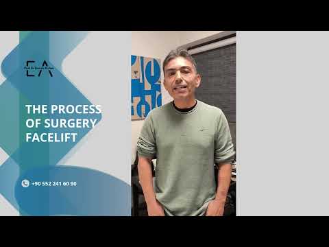 FACELIFT SURGERY PROCESS
