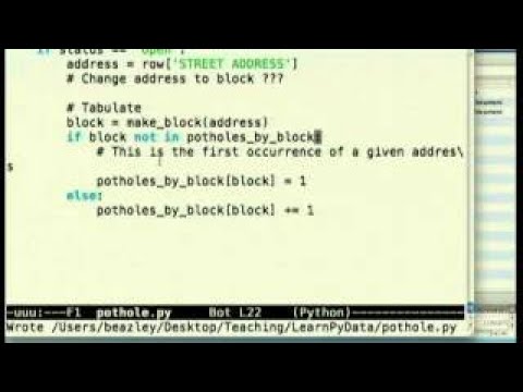 Learn Python Through Public Data Hacking
