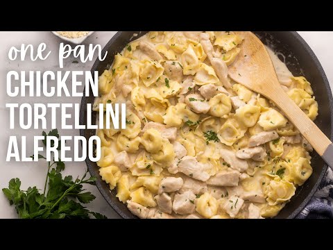 Chicken Tortellini Alfredo l The Recipe Rebel