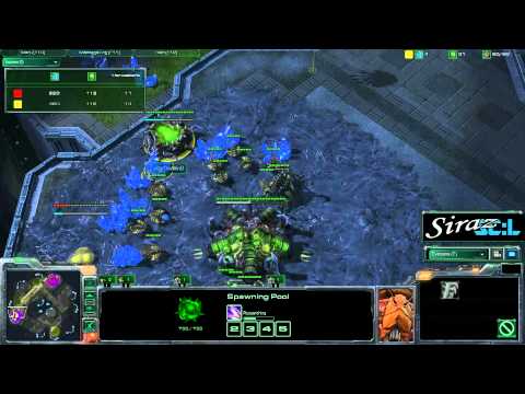 StarCraft 2 - Siraz - oGsTheWind(Z) v CheckPrime(Z) - part 1
