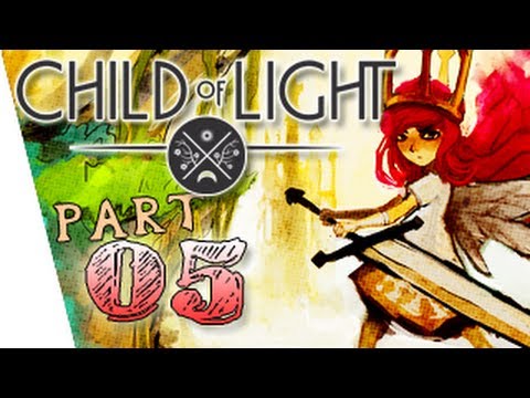 Child of Light Gameplay Walkthrough Part 5 - Boss Elemental Snakes! - Chapter 4 - Let's Play