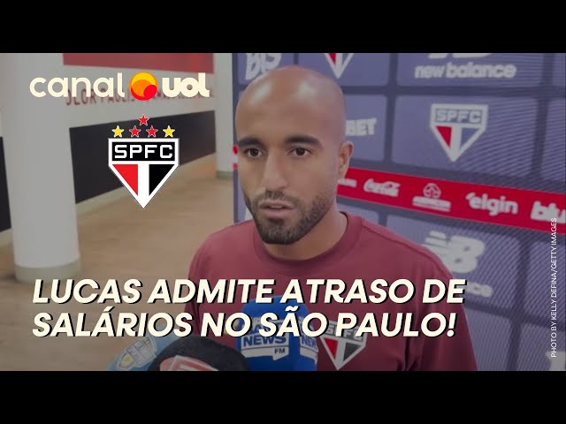 São Paulo: Lucas admite salário atrasado, mas nega relação com tropeço