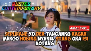 Download lagu Quotes Caption jowo cocok buat status wa #19 mp3