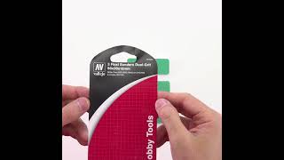 VALLEJO SET OF 3 DUAL-GRIT FLEXI SANDERS