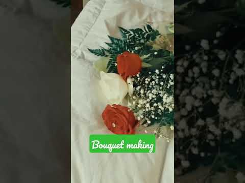 bouquet making