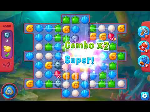 Fishdom HARD level 4500