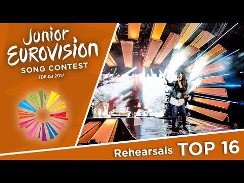 Junior Eurovision 2017 - TOP 16 [Rehearsals]