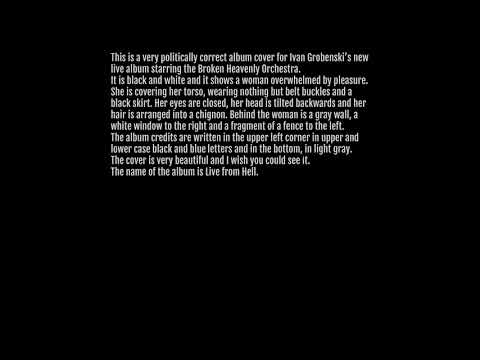 Ivan Grobenski & The Broken Heavenly Orchestra - Health Department Blues (Live in Glazbena Kuća)