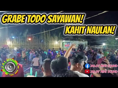 GRABE TODO SAYAWAN KAHIT NAULAN! DISCO DISCO PA MORE! SAYAWAN SA PLAZA JAMOOG, ROSARIO N. SAMAR