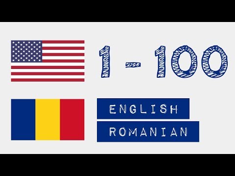 Numere de la 1 la 100 - Engleză - Română