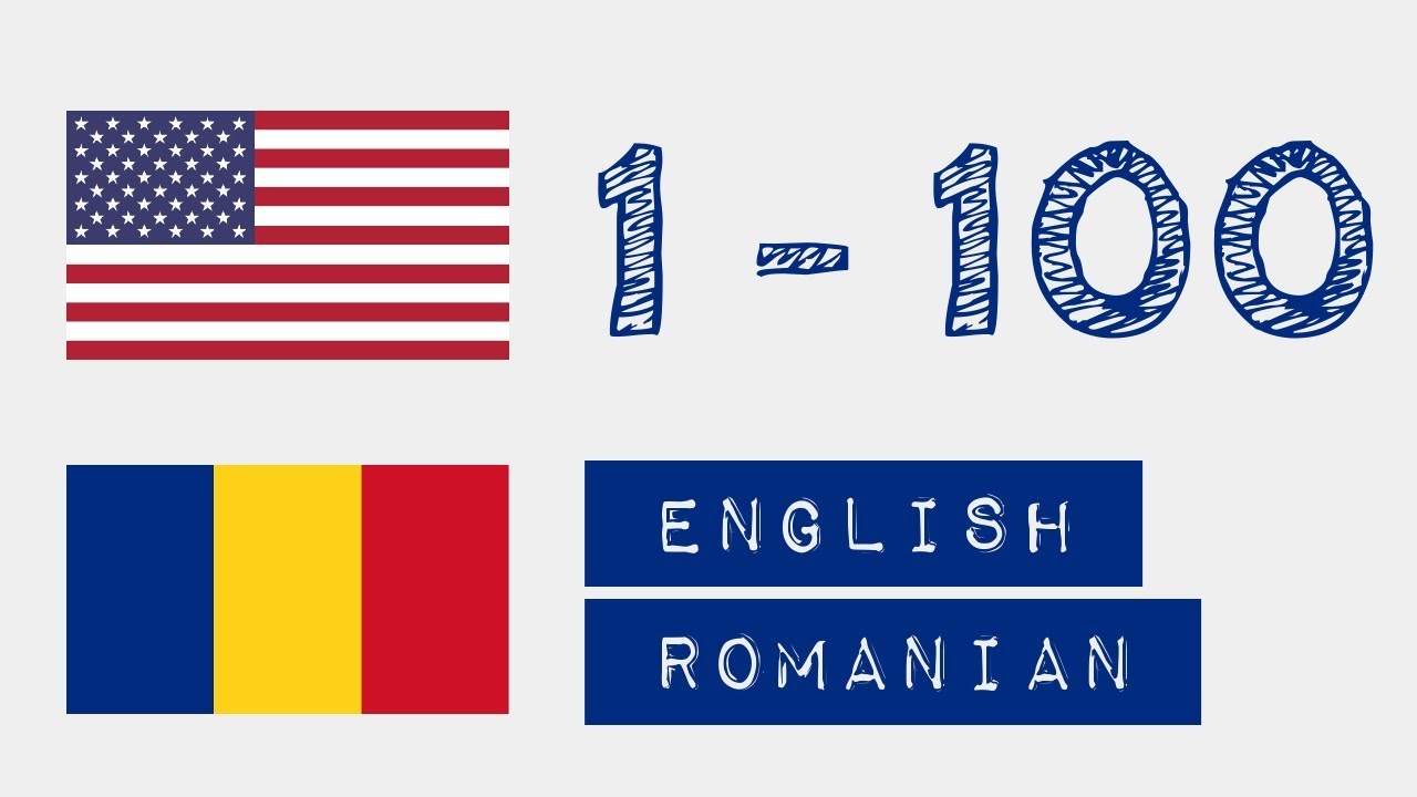 Numere de la 1 la 100 - Englez? - Român?