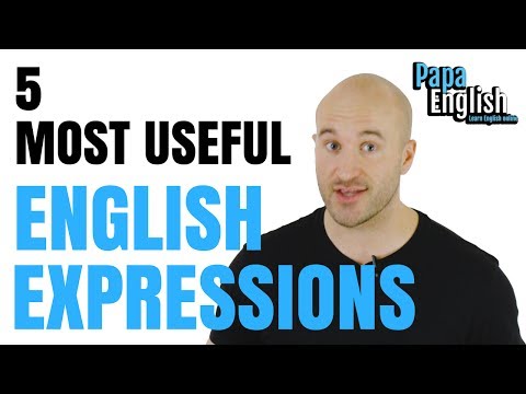 5個最常用的英文句子 (5 MOST USEFUL English expressions that you didn't learn at school!)