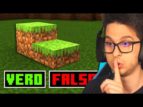 RISPONDO A 100 DOMANDE IMPOSSIBILI SU MINECRAFT - ITA