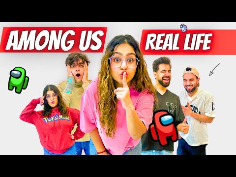 AMONG US IN REAL LIFE WITH MY FRIENDS PART 6 | Rimorav Vlogs