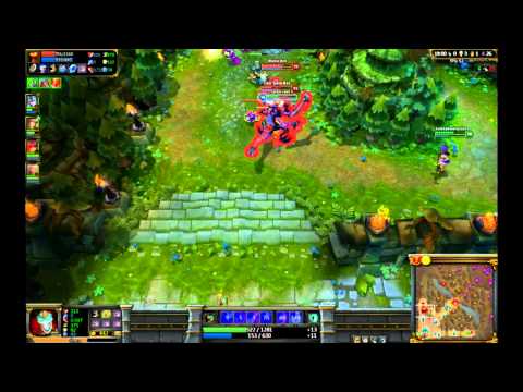 League of Legends Game Play- Shaco Turning Tables