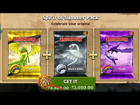 I GOT SPIRIT OF SUMMER PACK & CARNASTIAL , SNOWBALL , LONEWOOD - RISE OF BERK