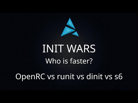 Artix Linux OpenRC vs runit vs dinit vs s6