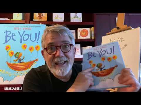 #BNStorytime featuring Peter H. Reynolds reading BE YOU!