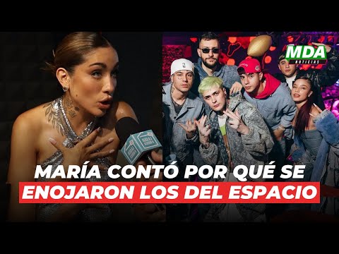 MARÍA BECERRA contó POR QUÉ se ENOJARON “los del ESPACIO” con ELLA