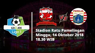 Live Streaming Indosiar Liga 1 Indonesia, Madura United Vs Persija Jakarta, Pukul 18.30 WIB