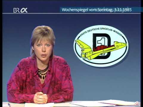 ARD Wochenspiegel vom 03.11.1985 - Shuttle STS-61A D1-Mission