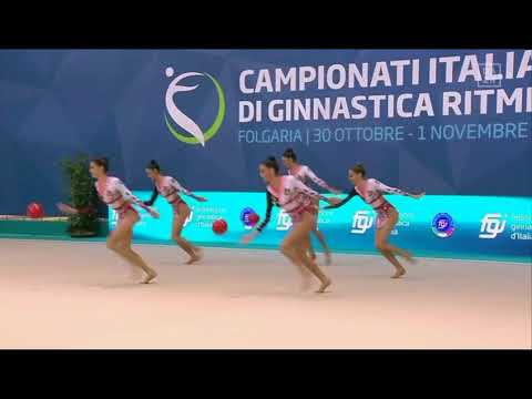 Rhythmic Gymnastics MusicSwap Italy 5 balls 2020 & Niji Wo Koete